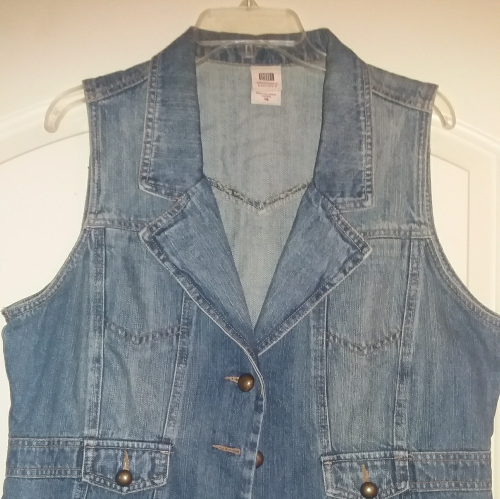 Blue Jean Vest